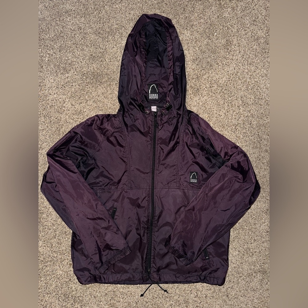 Sierra Designs purple zip up jacket